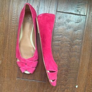 COPY - “Patsy” - Lucky brand Pink suede flat, Sz 8